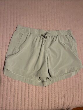 Calia Women's Athletic Drawstring Shorts in Sage